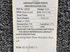 45-815003-3 Beechcraft Landing Gear Door Actuator Rod LH