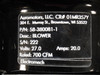 EM610 (Alt: 58-380081-1) Electromech AC Blower Assembly Overhauled (27V, 20A)