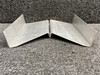 Beechcraft G58 Aftermarket Homemade Stormscope Mounting Bracket Set
