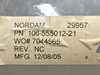 106-555012-21 Nordam Aftermarket Heat Distribution Exhaust Duct