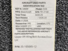 35-105005-12 Beechcraft Upper Aft Wing Bolt Access Door LH