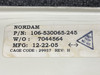 106-530065-245 Nordam Windshield Interior Molding RH