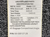 58-530137-29 Beechcraft G58 Aft Baggage Compartment Angle
