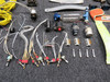 Cessna 414 Goodie Bag with Cables, Switches, Covers, Brackets, Etc