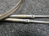 4A-502-10-05 Embrarer EMB-110 Dual Aileron Cable Assy (Length: 37.75”)