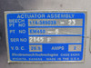 EM450-5 (Alt: 114-389039-23) Electro-Mech Actuator Assy (Volts: 26.5 Amps: 2)