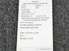 C292501-0105 Gerdes A-510 Ignition Switch Assembly with Key