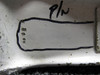 60-820021-1 Beechcraft B-60 Nose Gear Upper Drag Link Brace
