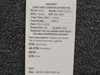 9912715-1 (Alt: 95-4538-1) Cessna Left Switch Tilt-El Panel Assembly, Lighted
