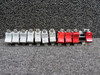 587-837, 587-831 Piper PA-34-200T Landing Light Rocker Switch Set of 11