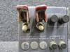 5618027-1 Cessna 414 Circuit Breaker Console Assembly w Circuits & Switches Aft