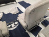 Cessna 421C Interior Set with Seats, Plastics, Carpet, and Headliner