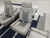 Cessna 421C Interior Set with Seats, Plastics, Carpet, and Headliner