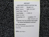 0812780-6 Cessna 414 Co-Pilot Manually Adjustable Seat Assembly