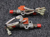 910532 Shadin Dual Fuel Flow Indicator w Transducers, STC (14-28V) (Delaminated)