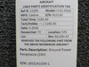 LB53241039-1 (Use: 2818300-1) Cessna LC41-550FG Ground Power Receptacle (24V)