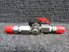 100N0100-1, MS25224-1 Cessna LC41-550FG Oxygen Shut Off Valve with Guard
