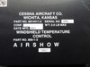 856-1-3 (Alt: 9914411-2) Airshow Windshield Temperature Control Assembly