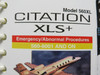 56XCLBEAP-02 Cessna 2008 Emergency-Abnormal Procedures Pilots Checklist