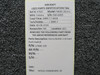 27480-105 Korry Bottle 1 Armed Push Switch