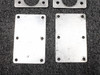 99141-003, 99140-000 Piper PA34-200T Seat Attach Plate Set of 2 with Backplate