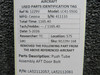 LA52112057, LA52112061 Cessna LC41-550FG Push Tube Assembly AFT Door Bolt