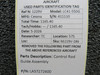 LA57272600 Cessna LC41-550FG Control Rod Guide Assembly