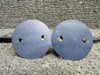 40000-15 Cessna LC41-550FG Cargo Anchor Plate w Quick Release Tie Down Set of 2