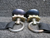 40000-15 Cessna LC41-550FG Cargo Anchor Plate w Quick Release Tie Down Set of 2