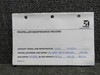 HC-H3YF-1RF Hartzell Three Blade Propeller Hub with Logbook (Prop Struck, Core)
