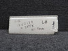 45-135032 Beechcraft 36A Aileron Tab Assembly LH