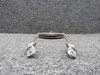 35-524245, NA5304-33-0255 Beechcraft J35 Rudder Balance Cable Pulley w Cable