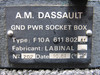 F10A611802A1 Falcon FA-100 Ground Power Socket Box