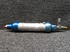 60000-1, 18040100 Teledyne Cylinder Accumulator with Pressure Gauge Assembly