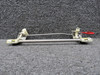 35-415312-4, 35-534061 Beechcraft J35 Window Latch Mechanism Support w Handle RH