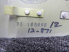 35-105005-12 Beechcraft J35 Upper Rear Wing Door Assembly LH
