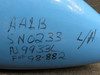 804020-17 Grumman AA1B Wheel Fairing Assembly LH