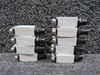 7274-2-2, 7274-2-3 Klixon Push Circuit Breaker Set of 9