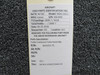 6619253-75 Cessna 560XL Citation XLS+ Toilet Outboard Tube Assembly