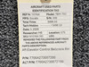 T700A273007200 (Alt: T700A2730072100) Socata TBM-700 Aft Elevator Bellcrank RH