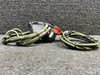 MRA005 Intertechnique Oxygen Mask Assembly w radio line, flow valve & dock