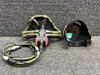 MRA005 Intertechnique Oxygen Mask Assembly w radio line, flow valve & dock