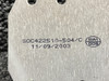 SOC422510-504, T700B252004210200 Socata TBM-700 Aft Outboard Seat Fitting RH