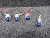 565-516, 472-056 Piper PA28-151 Instrument Panel Light Set of 8