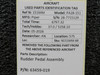 63459-019 Piper PA28-151 Rudder Pedal Bar for Dual Brakes
