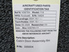 335004 Rockwell 114 Cabin Door Assembly RH