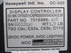 7016986-605 Commercial Electronic, Honeywell Display Controller w Modifications