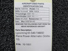 10-1051 Lycoming IO-540-T4B5D Plane Power Alternator (Volts: 12)