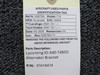 07A19474 Lycoming IO-540-T4B5D Alternator Bracket