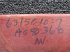 6315010-7 Cessna 525 Citation CJ1 Air Conditioner Evaporator Mounting Plate